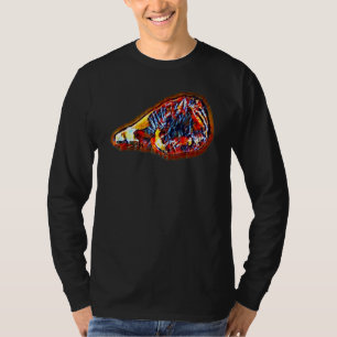 Digital Abstract Painting Of A Cat 6 T-Shirt