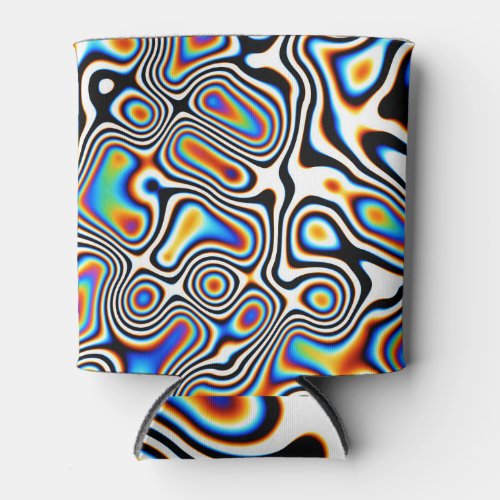Digital Abstract Vibrant Festive Background Can Cooler