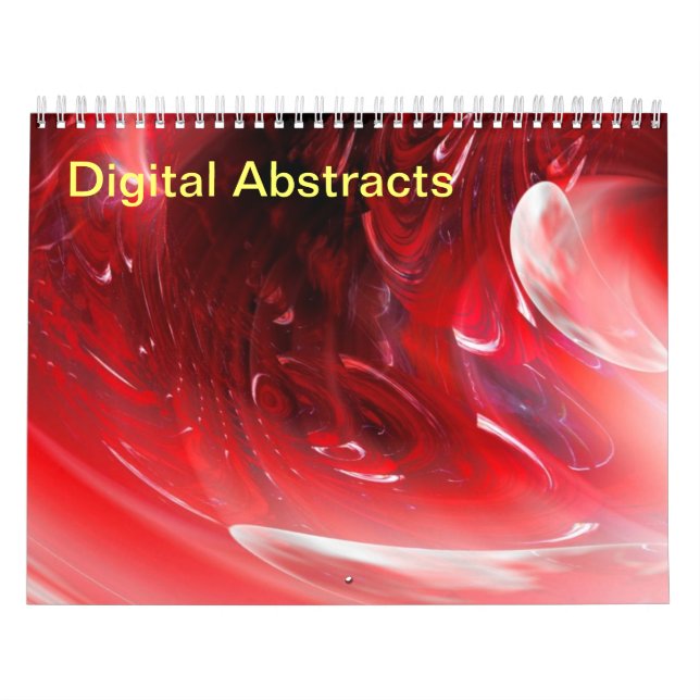 Digital Abstracts Calendar (Cover)