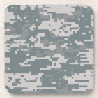 Digital ACU Camoflage Beverage Coaster
