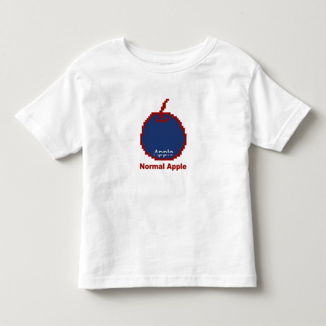 Digital Apple Toddler T-shirt (Front)