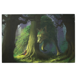 Digital Art 36"x 24" Metal Wall Art