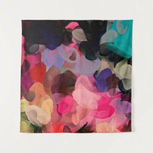 Digital art abstract pattern. Hand drawing modern  Tapestry