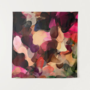 Digital art abstract pattern. Hand drawing modern Tapestry
