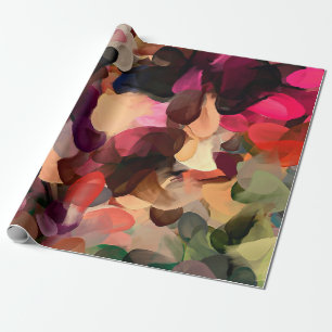 Digital art abstract pattern. Hand drawing modern Wrapping Paper