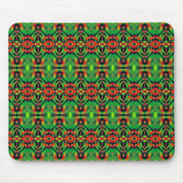 Digital Art Cool Modern Abstract  Mouse Pad (Front)