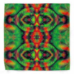 Digital Art Cool Modern Abstract Pattern Bandana