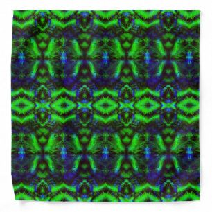 Digital Art Cool Modern Abstract Pattern Bandana