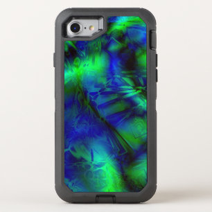 Digital Art Cool Modern Abstract Pattern OtterBox Defender iPhone SE/8/7 Case