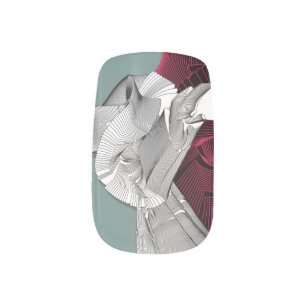 Digital Art Figure Minx Nail Wraps