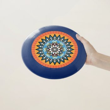 Digital Art Mandala Wham-o Frisbee by DigitalArtMania at Zazzle