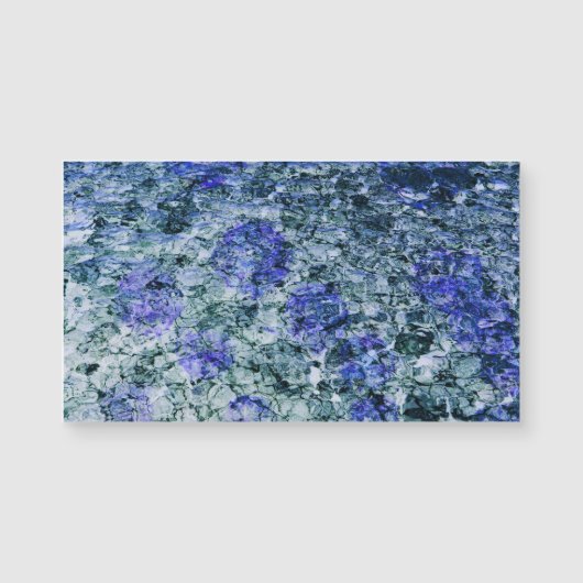 Digital art of blue watercolor abstract background (Front)