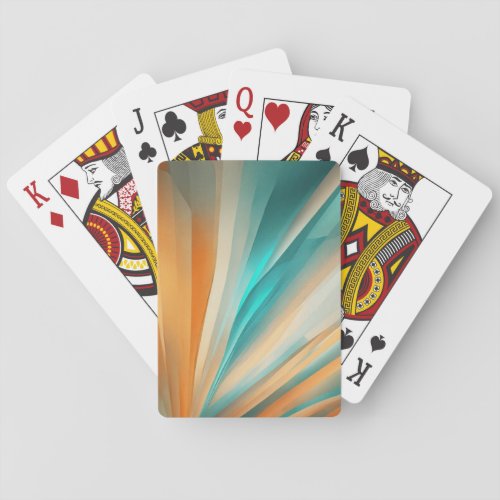 Digital art poker cards