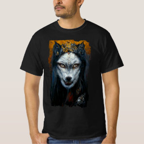 Digital Art Portrait of a Werewolf T-Shirt