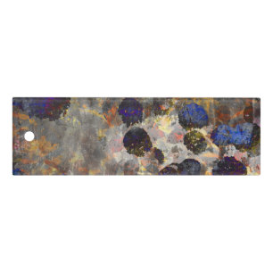 Digital background art of floral / flower pattern ruler