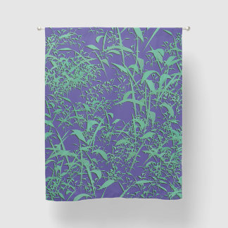 Digital Bamboo Leaves Blackout Curtains