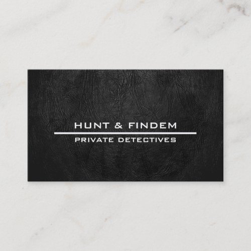 Digital Black Leather Business Card Templates