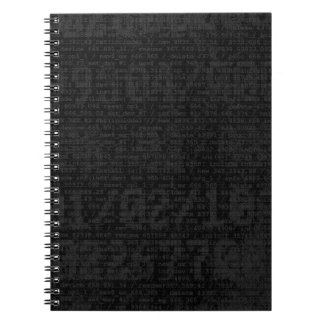 Digital Black Notebook