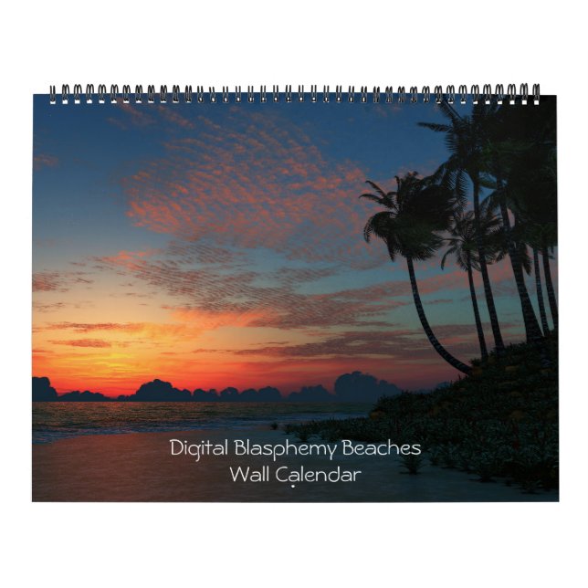 Digital Blasphemy Beaches Wall Calendar (Cover)