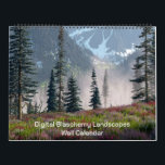 Digital Blasphemy Landscapes Wall Calendar<br><div class="desc">12 Months of the best Digital Blasphemy landscape artwork to enjoy year-round (updated 7/29/2024)</div>