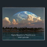 Digital Blasphemy Planetscapes Wall Calendar<br><div class="desc">12 Months of the best Digital Blasphemy Space/Sci-Fi Artwork to enjoy year-round (updated 7/29/2024)</div>