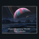 Digital Blasphemy "Worlds" Wall Calendar<br><div class="desc">12 Months of the best Digital Blasphemy Environment Artwork to enjoy year-round (updated 7/29/2024)</div>