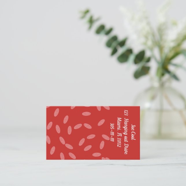 Digital Business Card (Standing Front)