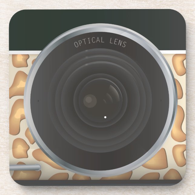 Digital Camera Drink Coaster (Front)