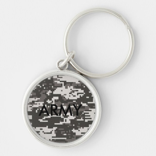 Digital Camo ARMY Keychain (Front)