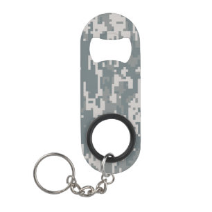 Digital Camo Keychain Bottle Opener