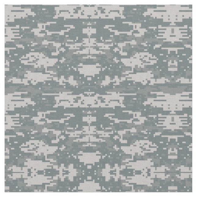 Digital Camo Military Camouflage Armed Forces Fabric (Close Up)