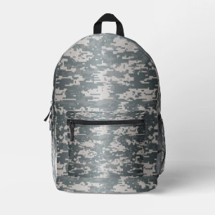 Digital Camo Printed Backpack