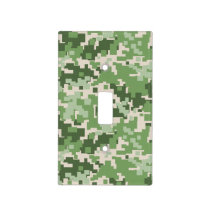 Digital Camo Switch Plate Cover