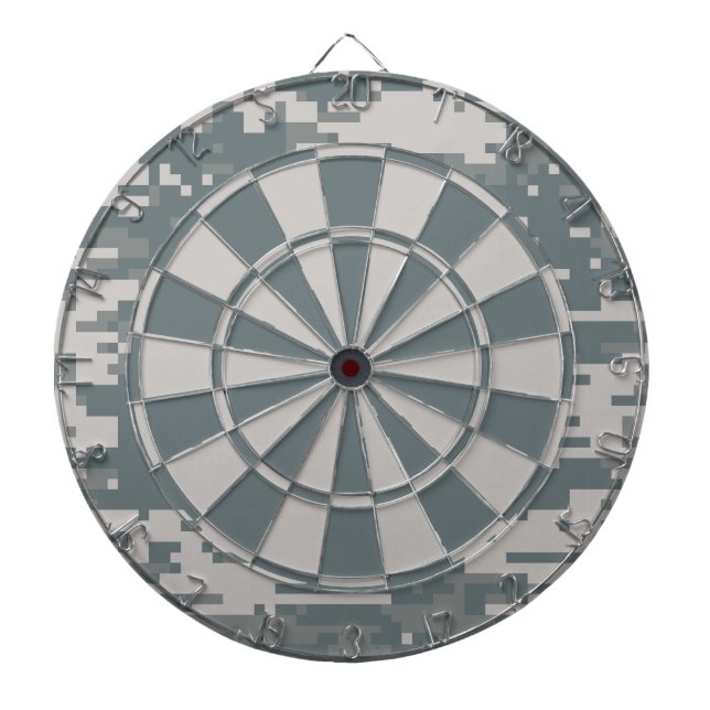 Digital Camouflage Dart Board (Front)