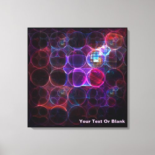 Digital Cavitation Canvas Print