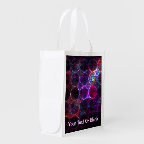 Digital Cavitation Grocery Bag