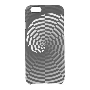 Digital Checker Yin Yang by Kenneth Yoncich Clear iPhone 6/6S Case
