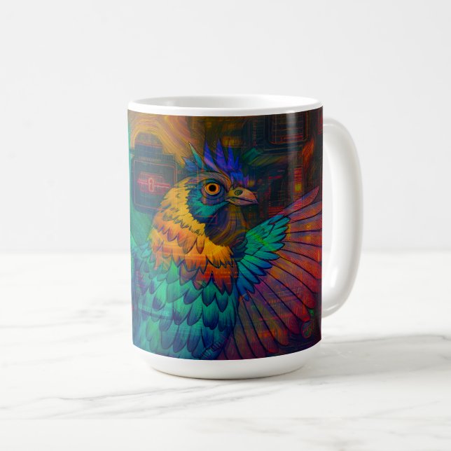 Digital Chick Coffee Mug (Front Right)