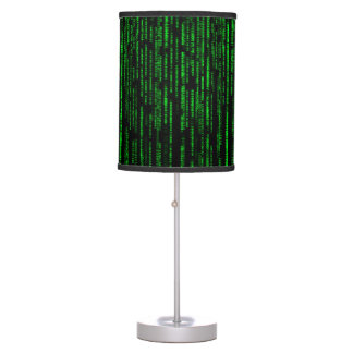 Digital code table lamp