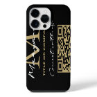 Digital Contact QR Code Business Logo