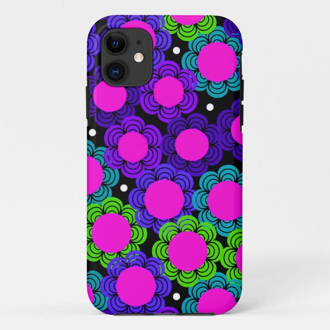 Digital Daisies Case-Mate iPhone Case (Back)