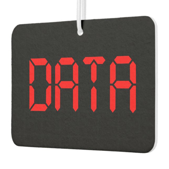 DIGITAL DATA AIR FRESHENER (Left)