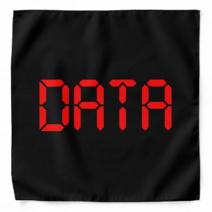 DIGITAL DATA BANDANA