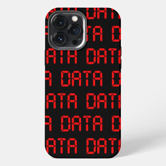 DIGITAL DATA IPHONE CASE (Back)