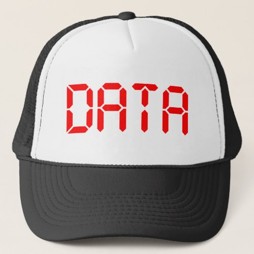DIGITAL DATA TRUCKER HAT