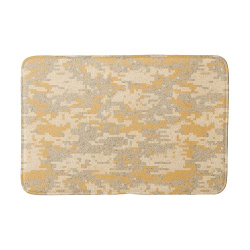 Digital Desert Camo Bath Mat