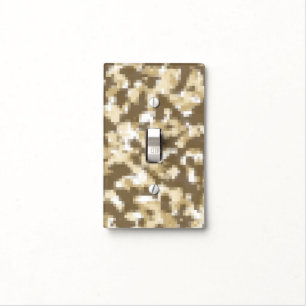 Digital Desert Camo Light Switch Cover