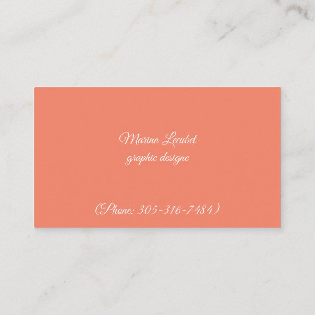 Digital design business cards (Back)