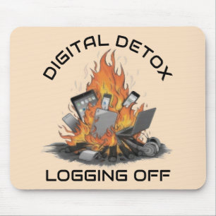 Digital Detox Mouse Pad