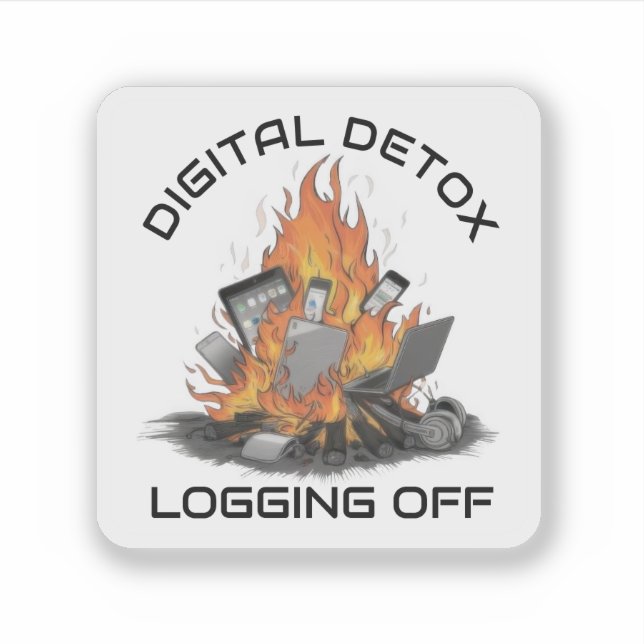 Digital Detox Sticker (Front)